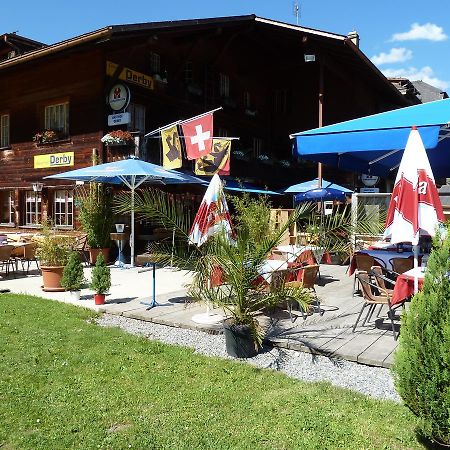 Gasthof Derby Hotel Zweisimmen Kültér fotó