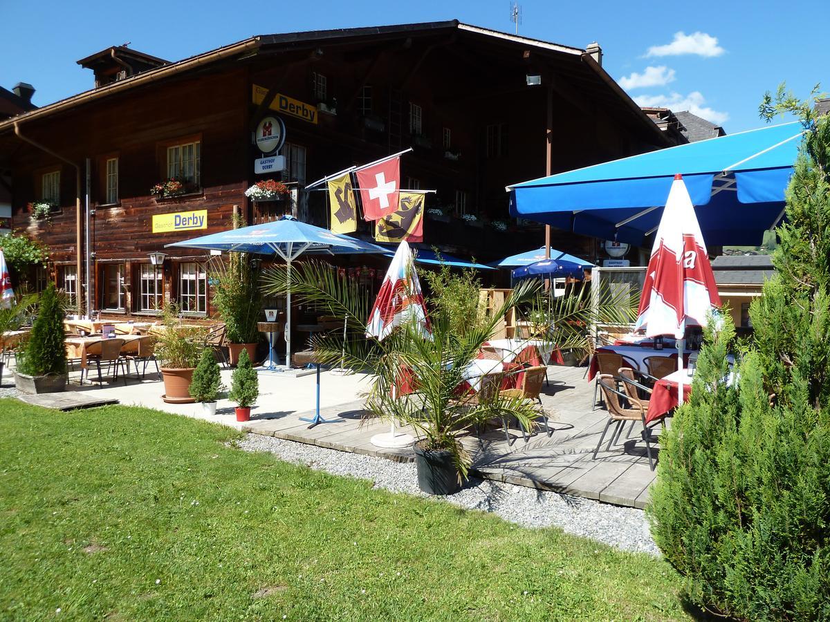 Gasthof Derby Hotel Zweisimmen Kültér fotó